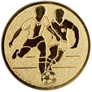 2 mannen die voetballen